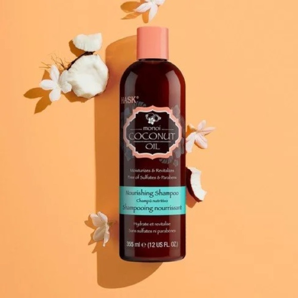 3/$15 🆕 Sephora Hask Coconut Oil Nourishing Sulfate Free Shampoo, 15 oz Size